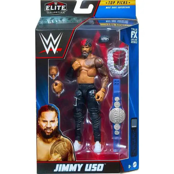 WWE Jimmy Uso Top Picks 2023 Elite Figure