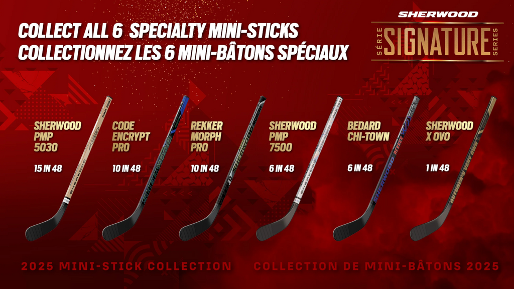 Sherwood Signature Series Mystery Mini Hockey Stick - Left Handed
