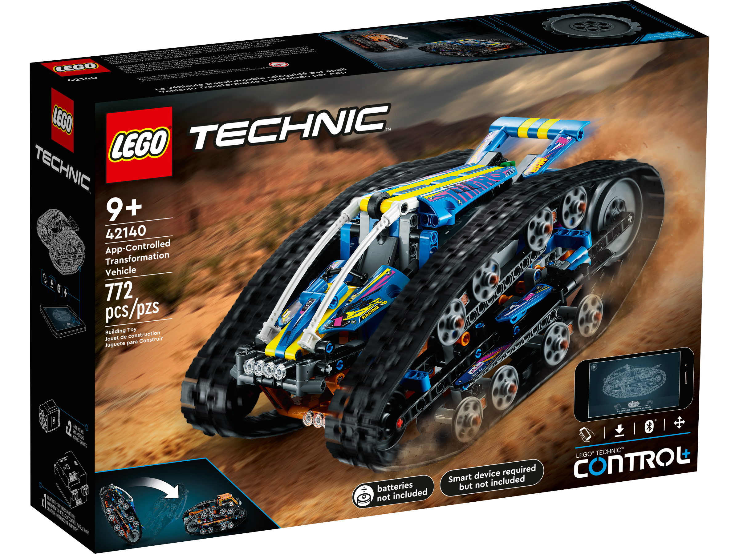 Lego Technic App-Controlled Transformation Vehicle 42140