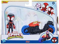 Spider-Man and his Amazing Friends Cycle and Figure Miles Morales