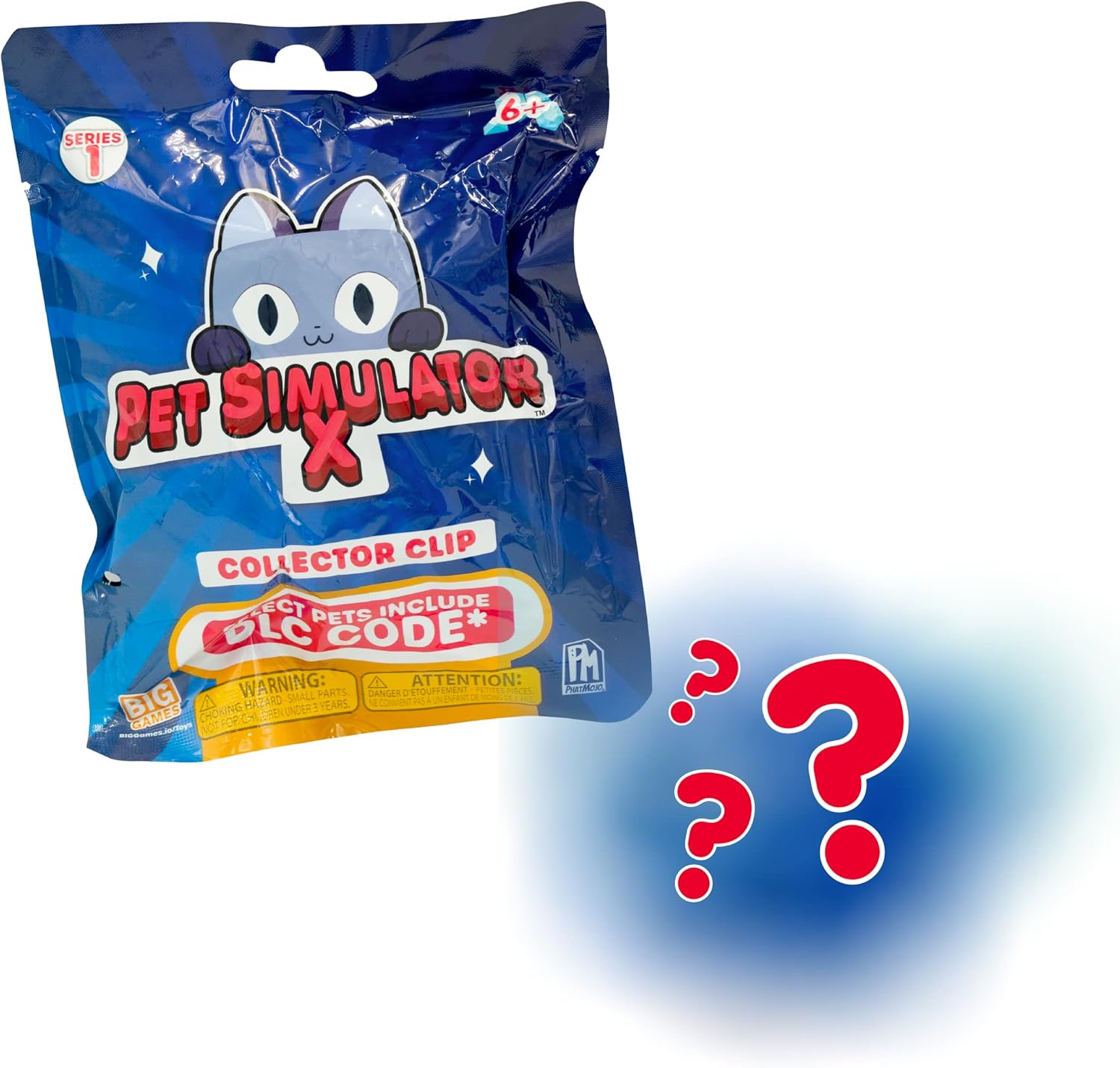 Pet Simulator Mystery Collector Clip Series 1