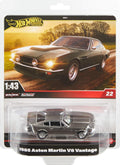 Hot Wheels Premium 1985 Aston Martin V8 Vantage 1:43 Scale