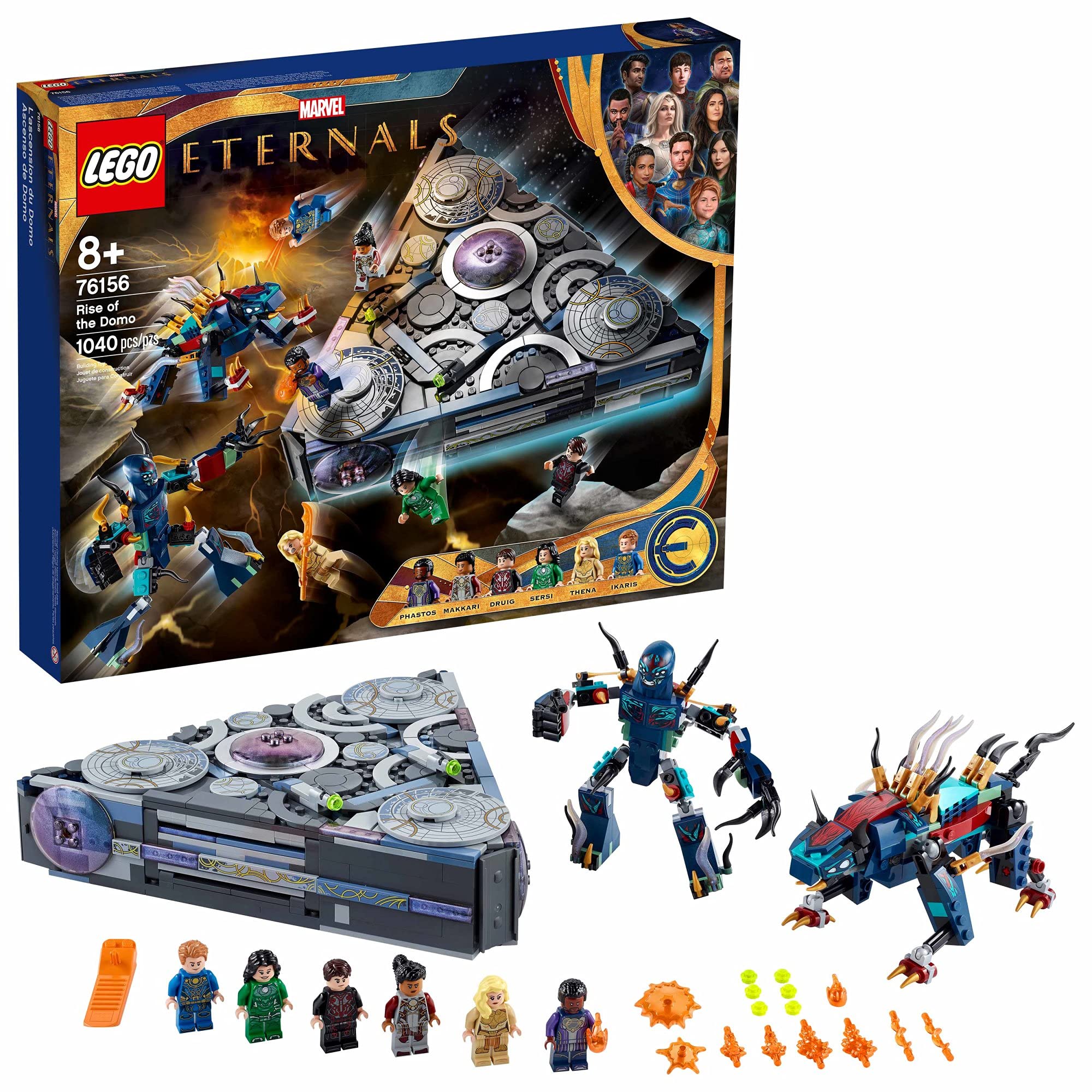 LEGO Marvel Eternals Rise of The Domo 76156