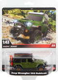 Hot Wheels Premium Jeep Wrangler 392 Rubicon Green 1:43 Scale