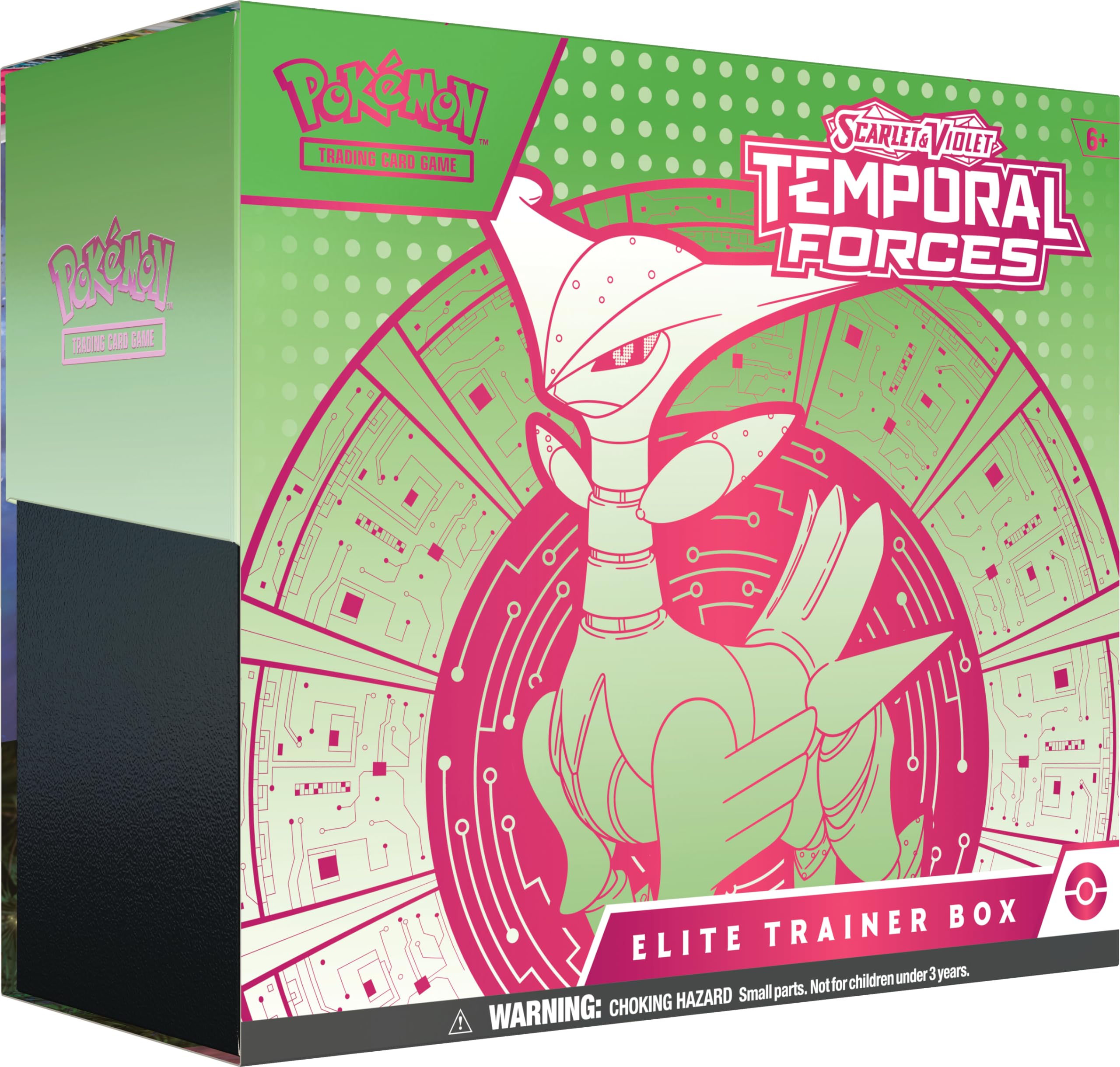 POKEMON TCG: Scarlet and Violet Temporal Forces ETB Iron Leaves