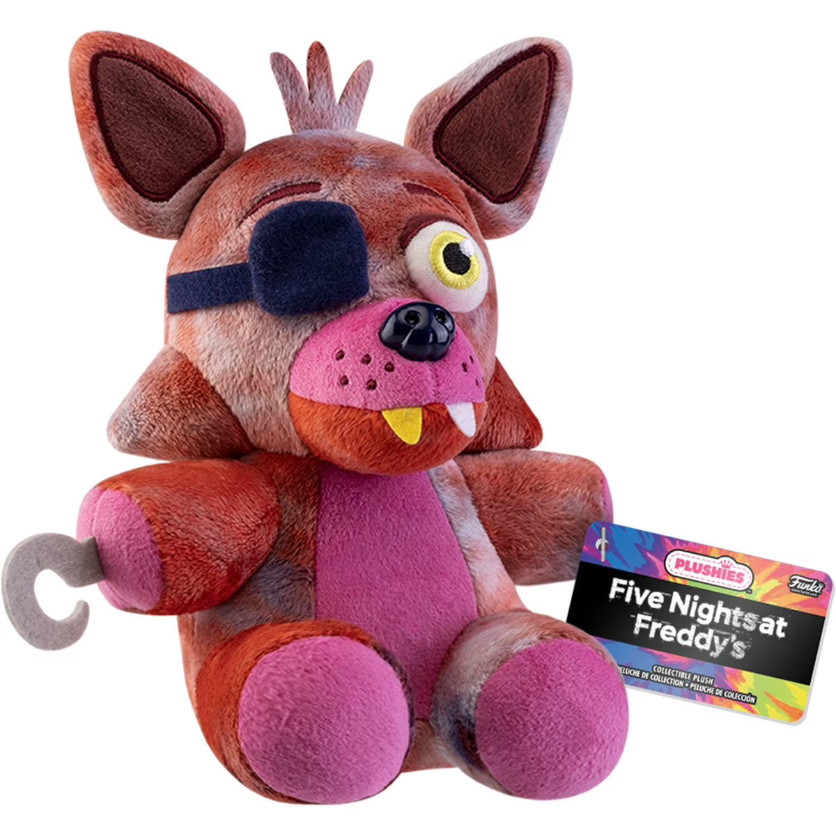 FNAF Tie Dye Foxy Plush