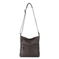 The Sak Lucia Crossbody Leather Bag Gray