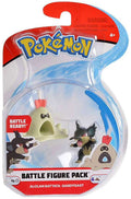 Pokemon Battle Figure Alolan Rattata and Sandygast