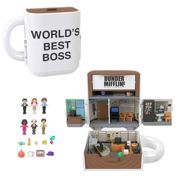Polly Pocket x The Office Best Boss Mug