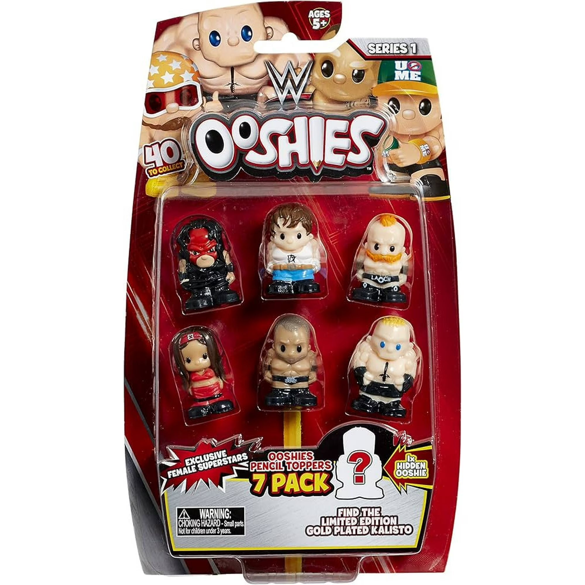 WWE Ooshies 7 Pack Series 1 (Set 3)