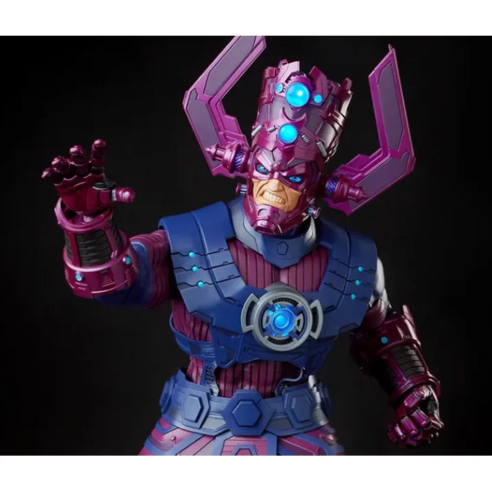 Marvel Legends Galactus with Frankie Raye (Nova), Silver Surfer, Morg, and Head of Doom by HasLab