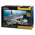 National Geographic 3D Puzzle Great White Shark