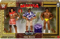 WWE Elite 3 Pack - The Rock, Rocky Johnson, Peter Maivia Figures