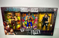 WWE Three Faces of Foley 3 Pack Figure Set